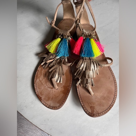 LILLY Pulitzer Zoe sandals size 8.5 - Picture 1 of 6